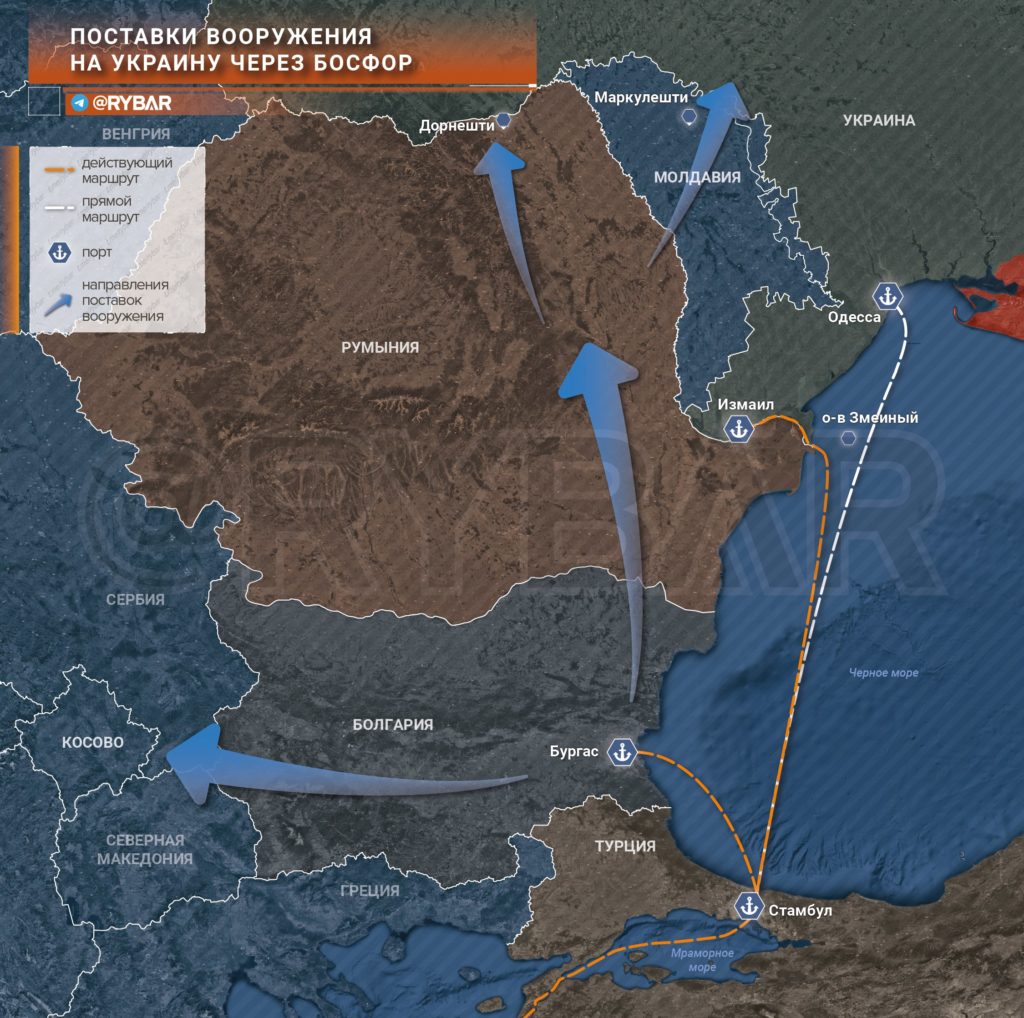 Болгария как транзитный хаб вооружения на Украину