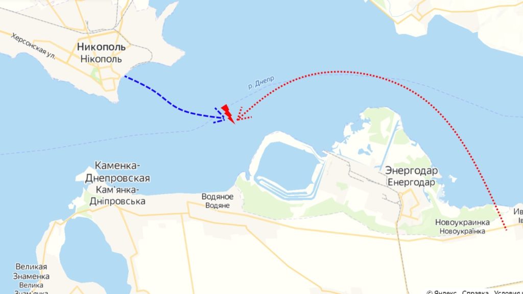 Уточнение по потопленным баржам с десантом ВСУ