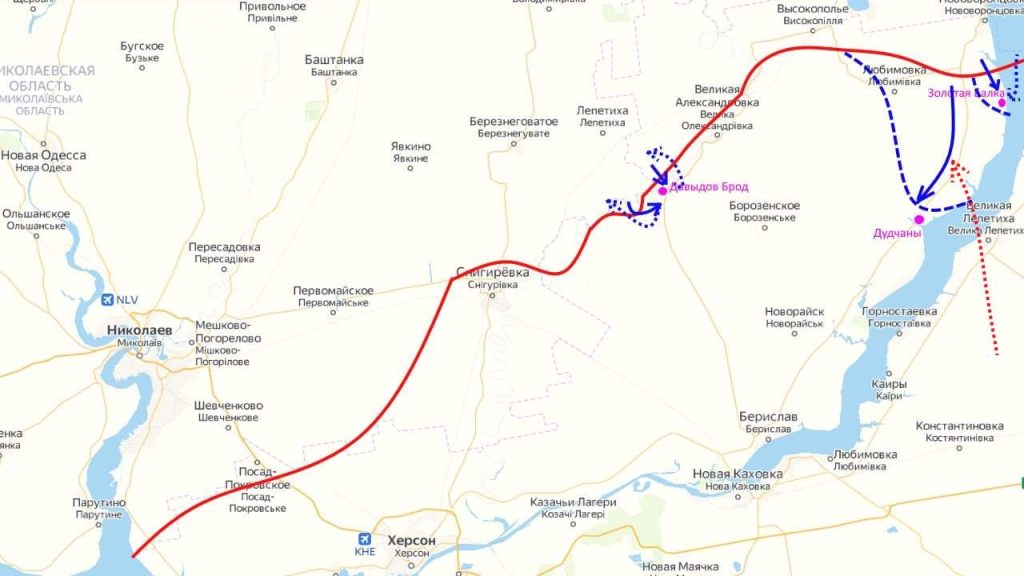 Херсонское направление (прорыв на Дудчаны) – Бог оказался на нашей стороне (обстановка на утро 03.10.22)