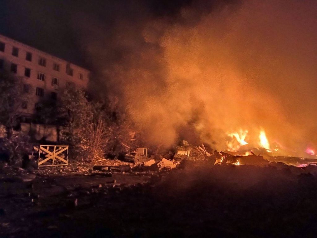 Хроника ударов и взаимных обстрелов в зоне СВО за ночь с 6 на 7 октября 2022 года