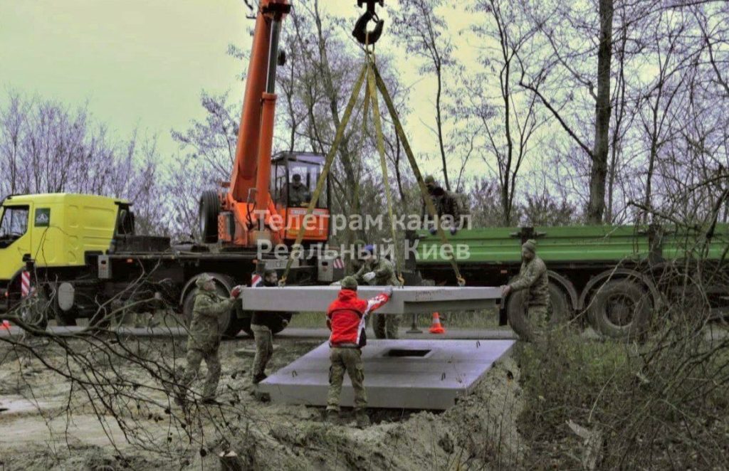 Вокруг Киева создается линия обороны