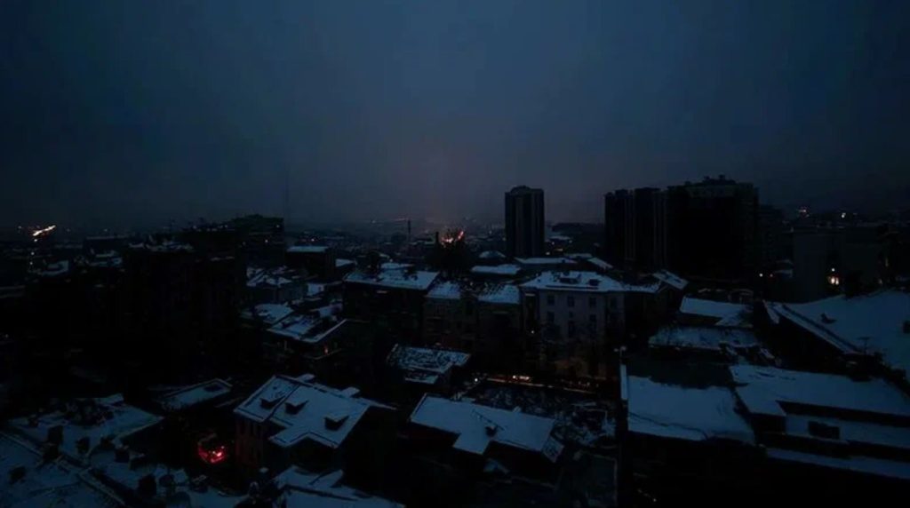 Последствия ударов по энергетической системе Украины на вечер 25 ноября