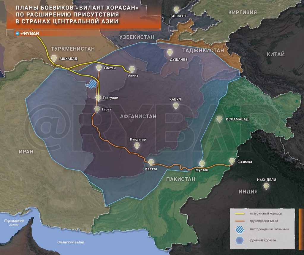 О планах боевиков ИГ на Туркменистан