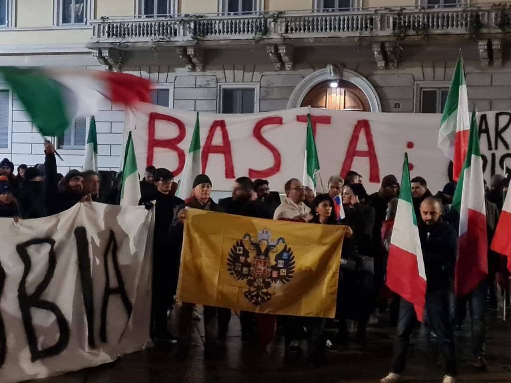Об антивоенных митингах в Италии