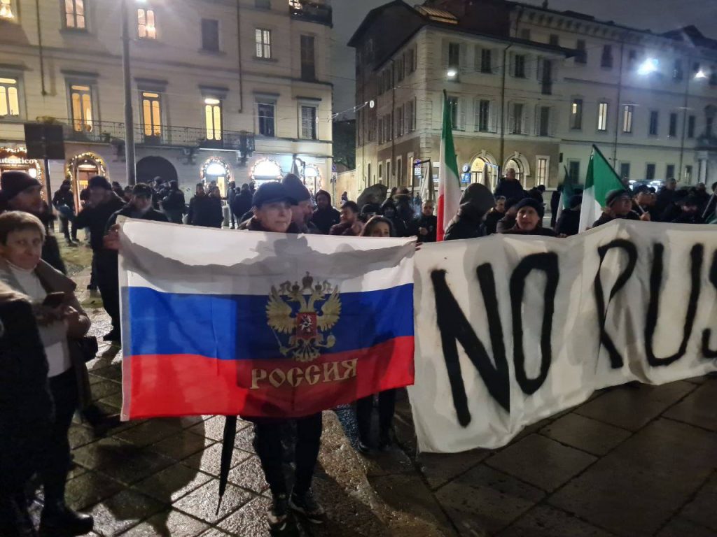 Об антивоенных митингах в Италии