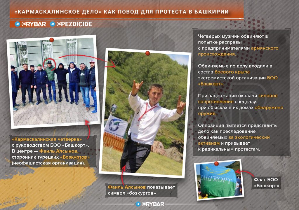 Как сепаратисты используют «Кармаскалинское дело» для разжигания протеста в Башкирии
