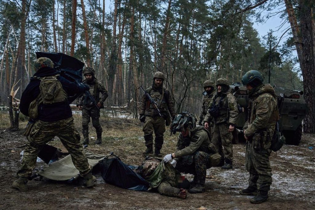 Потери ВСУ в боях в районе Кременной