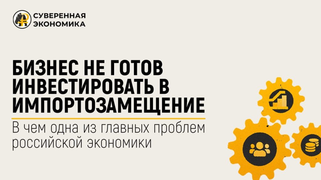 Бизнес не готов инвестировать в импортозамещение — в чем одна из главных проблем российской экономики