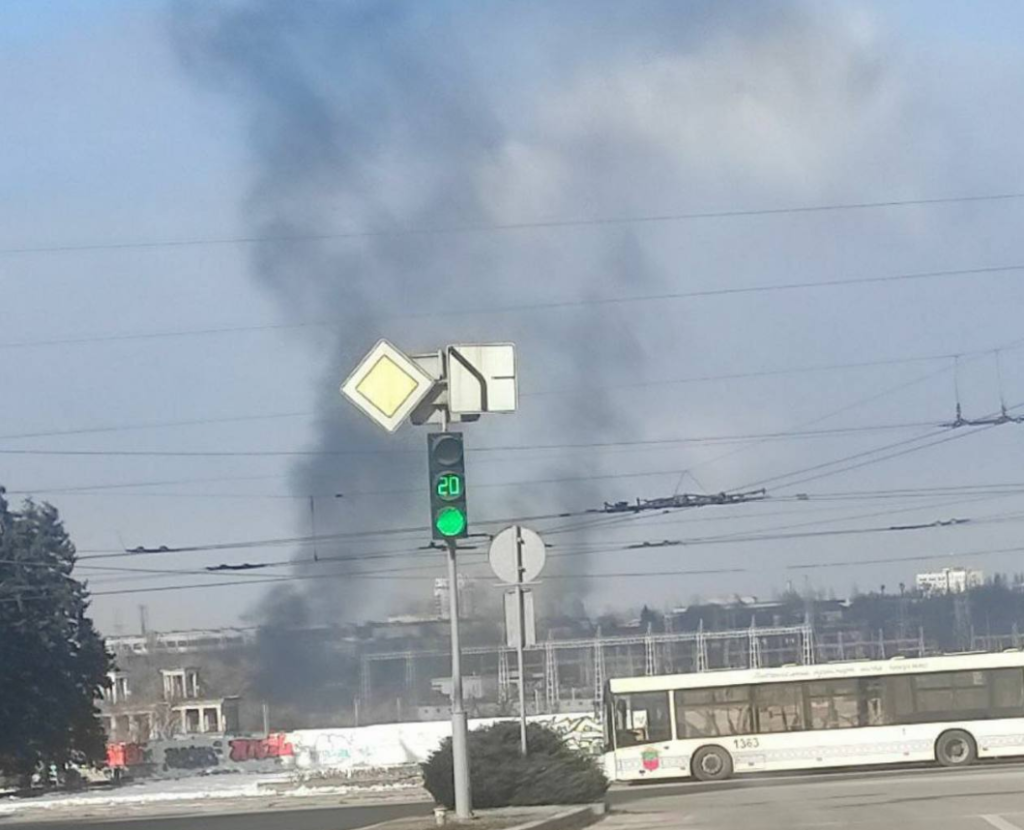 В Запорожье поражена ДнепроГЭС