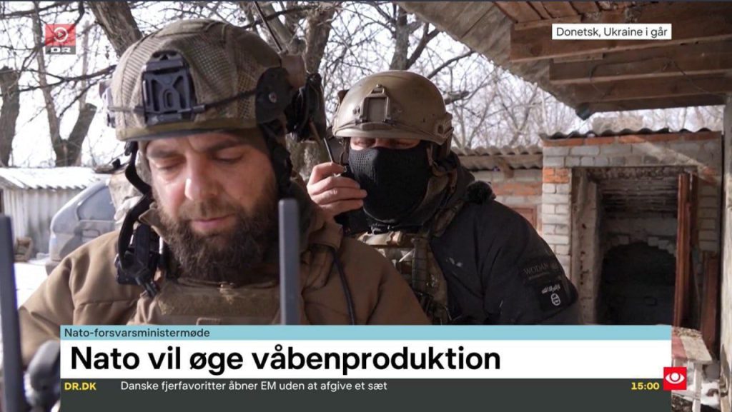 Солдат ВСУ с шевроном ИГИЛ был замечен в сюжете датского издания Ekstra Bladet
