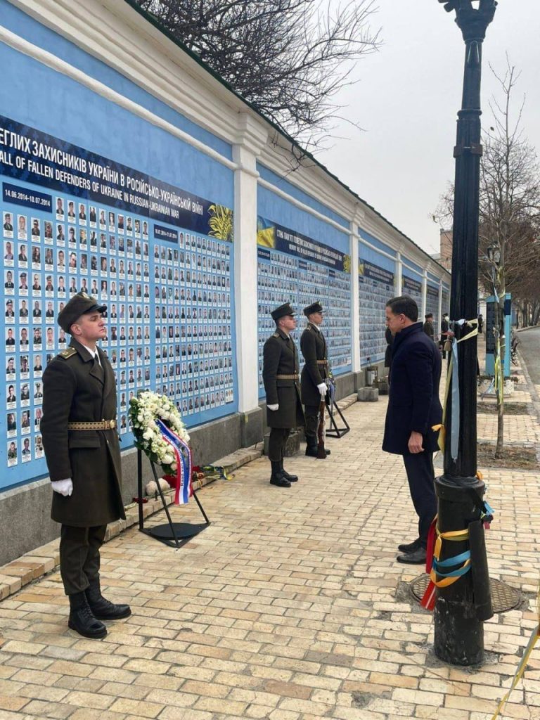 В Киев прибыл премьер-министр Нидерландов Марк Рютте