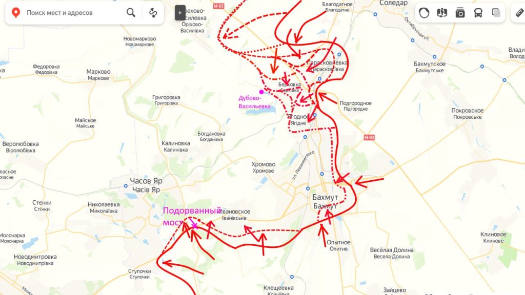 Юрий Подоляка: Битва за Артемовск — Берховка наша, что дальше?