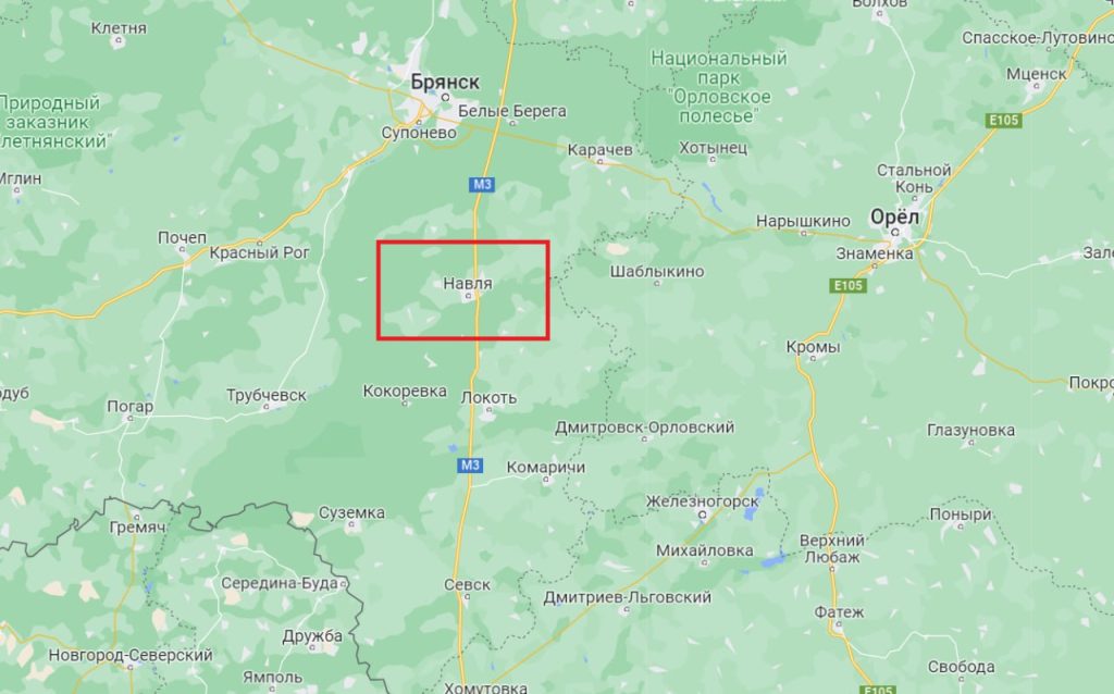 В районе н.п. Навля Брянской области (78 км. от границы с Украиной) сбит БПЛА ВСУ самолетного типа