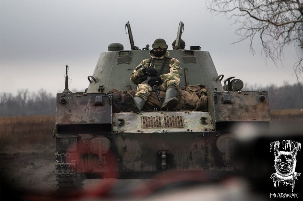 Бойцы ЧВК «Вагнера» на бахмутском направлении и в самом городе