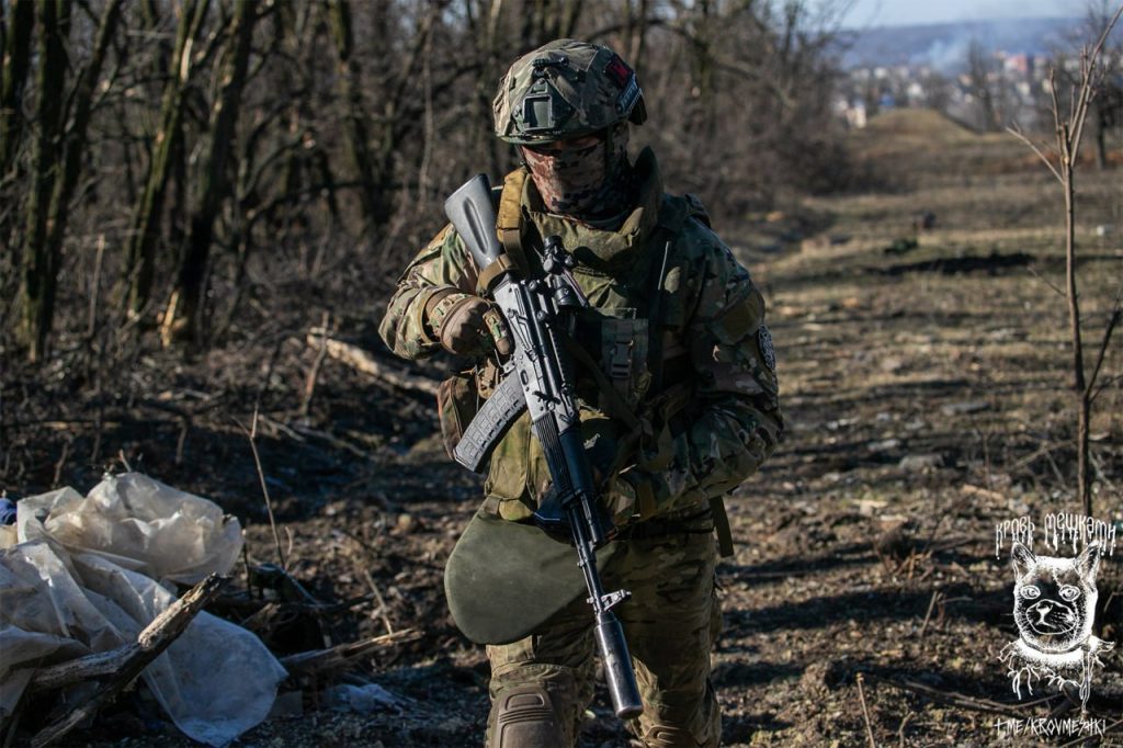 Бойцы ЧВК «Вагнера» на бахмутском направлении и в самом городе