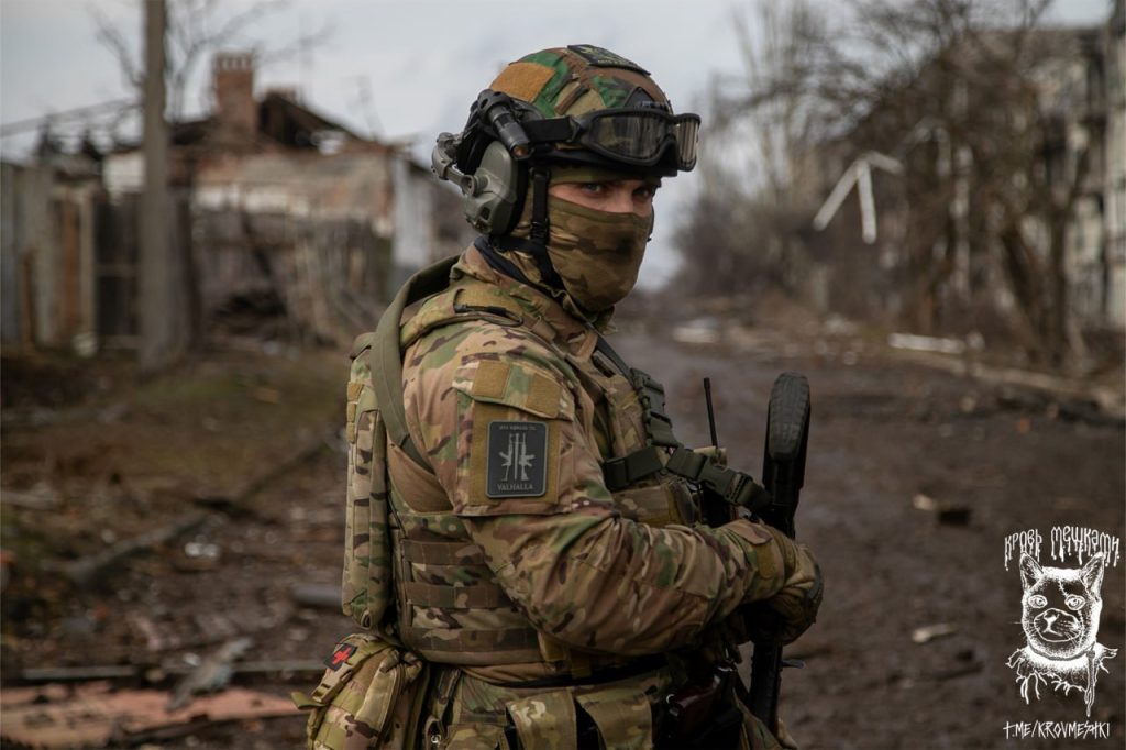 Бойцы ЧВК «Вагнера» на бахмутском направлении и в самом городе