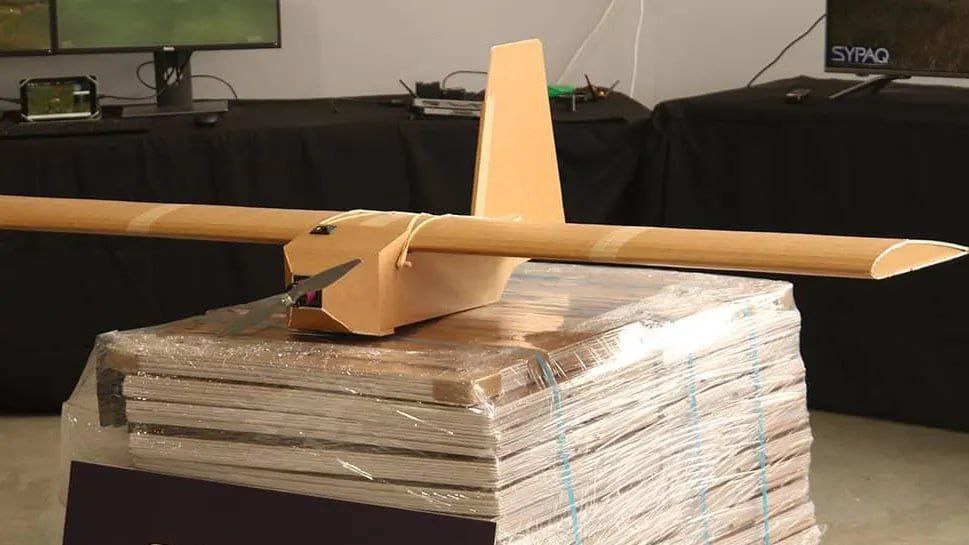 ВСУ применяют на фронте австралийские картонные дроны