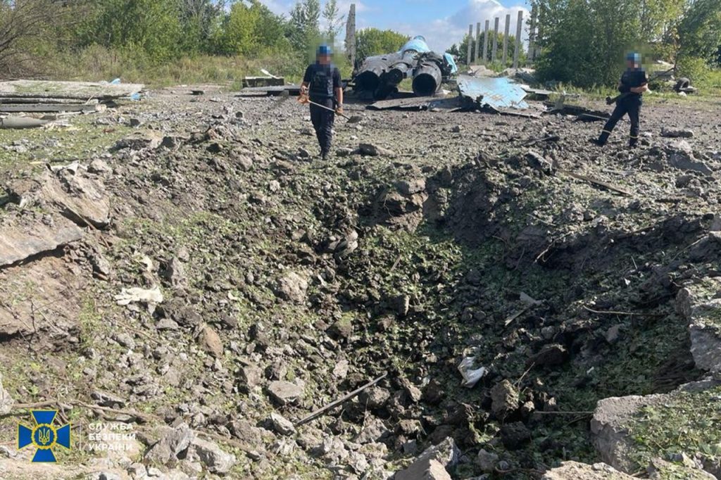 СБУ опубликовали фото с авиабазы Канатово в Кировоградской области