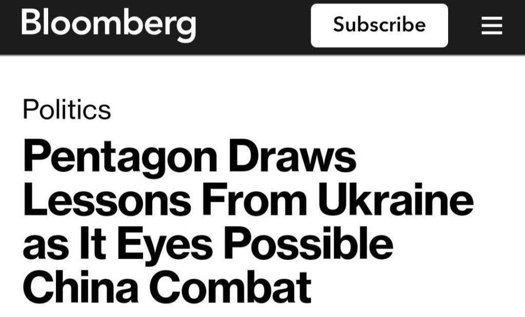 Конфликт на Украине дал США «много преимуществ» для «возможных боевых действий с Китаем» — Пентагон