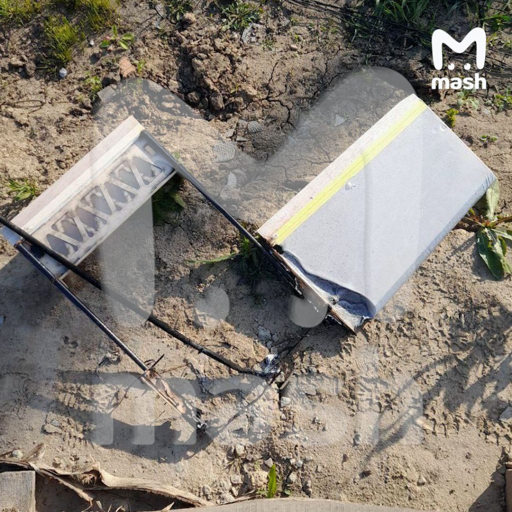 Cбитые брянскими пограничниками украинские дроны-камикадзе