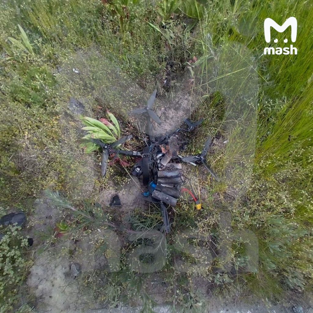 Cбитые брянскими пограничниками украинские дроны-камикадзе