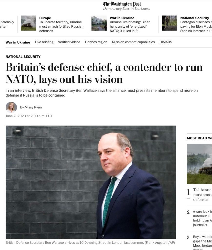 The Washington Post: Уоллес заявил, что Украина может захватить Крым в этом году