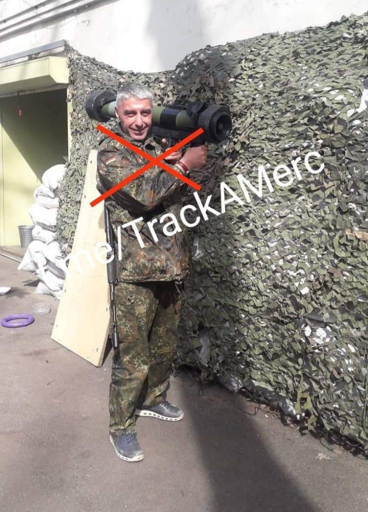 Российские военные уничтожили очередного грузинского наемника