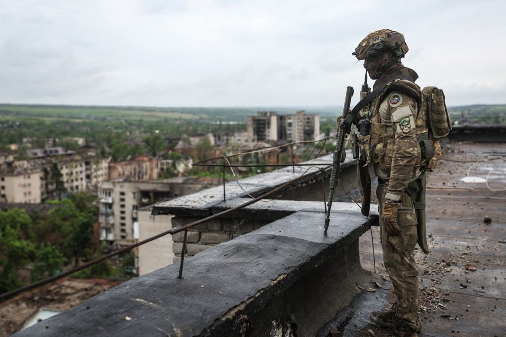 Штурмовики ЧВК «Вагнер», и пейзажи взятого Бахмута