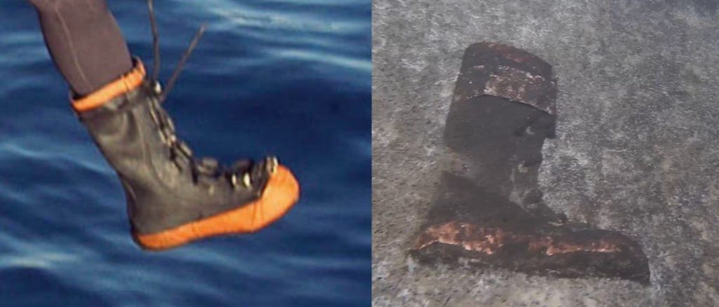 Независимые эксперты нашли утяжеленный ботинок рядом со взрывом на «Северных потоках»