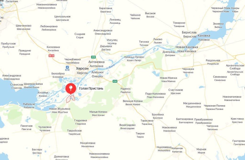 Подтопление началось в городе Голая Пристань Херсонской области после разрушения Каховской ГЭС