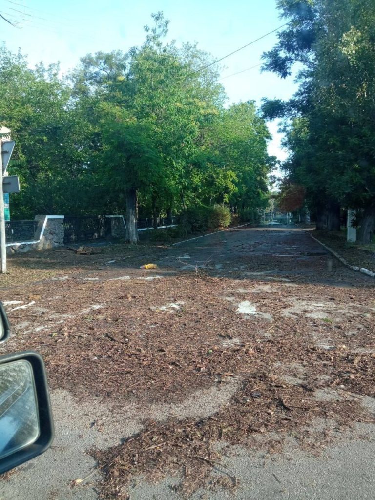 Ситуация в Новой Каховке с затоплением