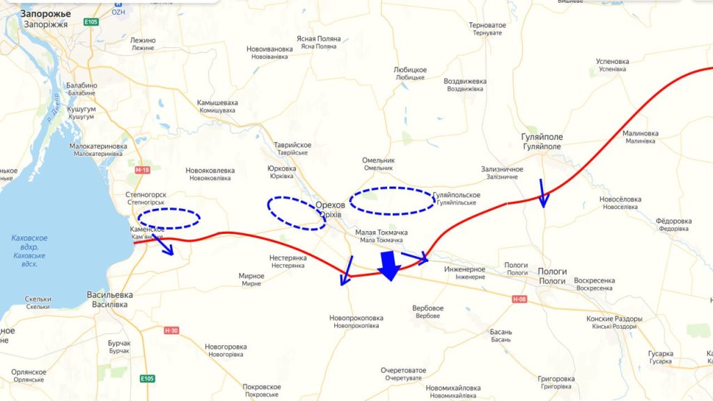 Бои на Запорожском направлении—обстановка на 11.00 08.06.23