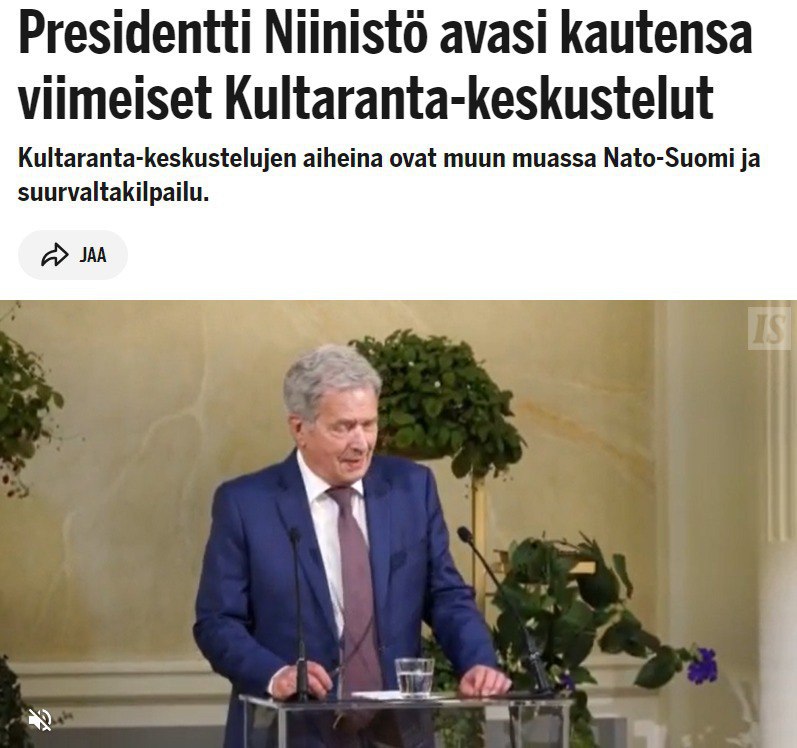Президент Финляндии призвал задуматься, почему страны «третьего мира» недолюбливают Запад