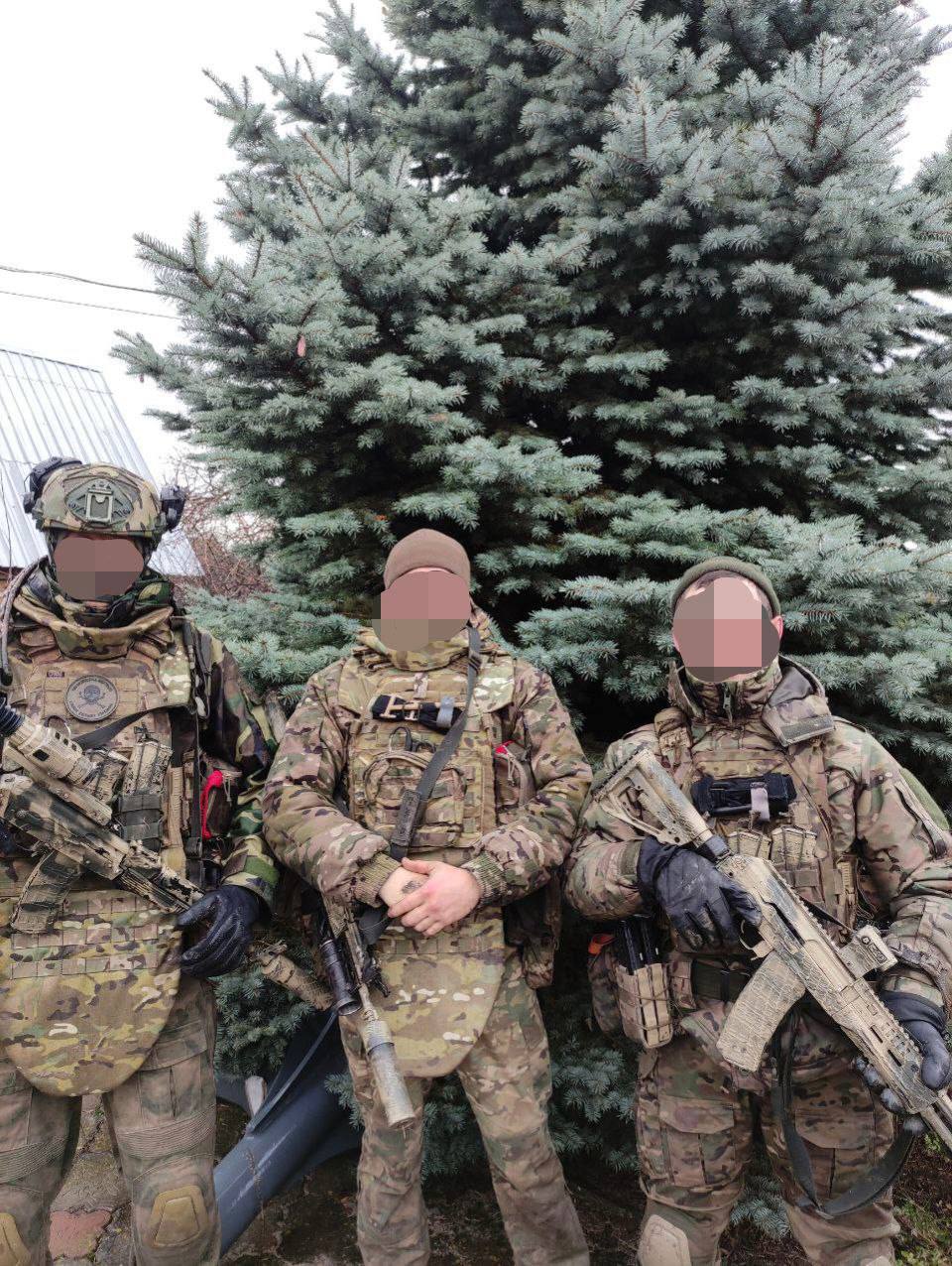 Военнослужащие одного из подразделений СпН Вооруженных сил России в зоне СВО