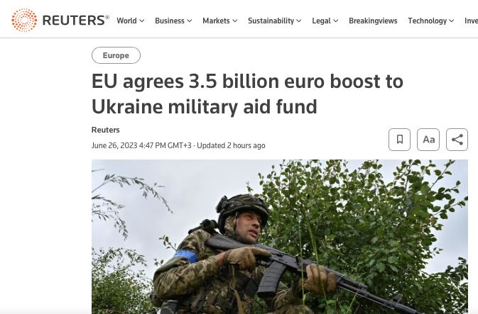 Венгрия снова заблокировала военную помощь Украине – Reuters