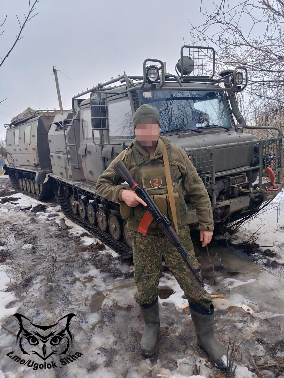 Наши бойцы в зоне проведения Специальной Военной Операции