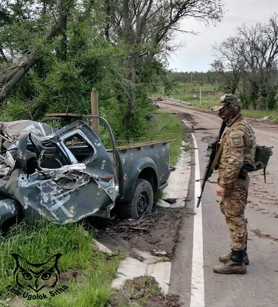 Наши бойцы в зоне проведения Специальной Военной Операции