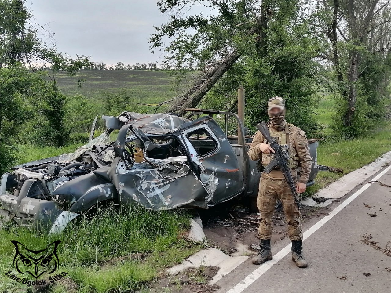 Наши бойцы в зоне проведения Специальной Военной Операции