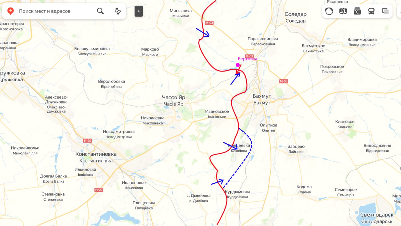 Карта боевых действий на сегодня юрий подоляка