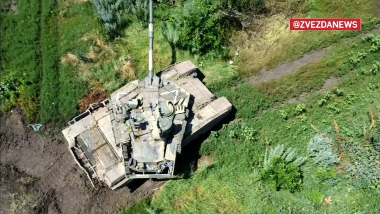 Т-90М «Прорыв» на Соледаро-Артемовском направлении