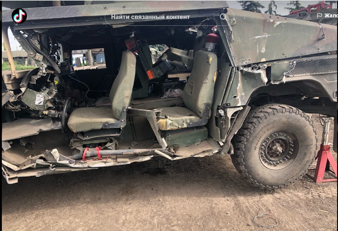 Три американских вездехода уничтожены в зоне СВО