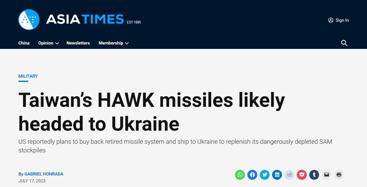 Украинские системы ПВО оказались в критическом состоянии после ударов ВС России – Asia Times