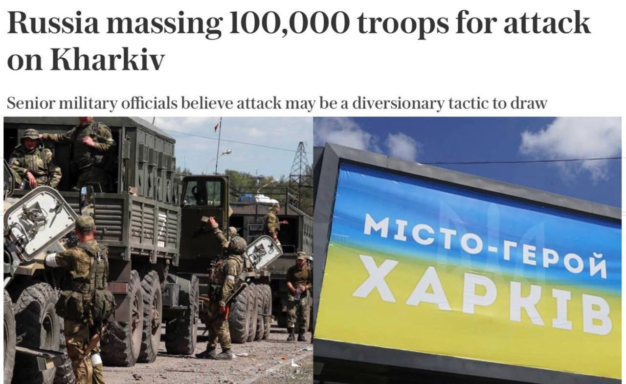 Россия готовит 100 000 военных для атаки на Харьков – The Telegraph