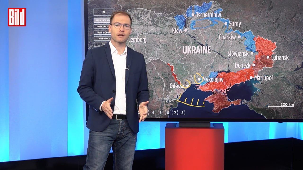 Bild: Ударами по одесским портам Россия вводит морскую блокаду Украины