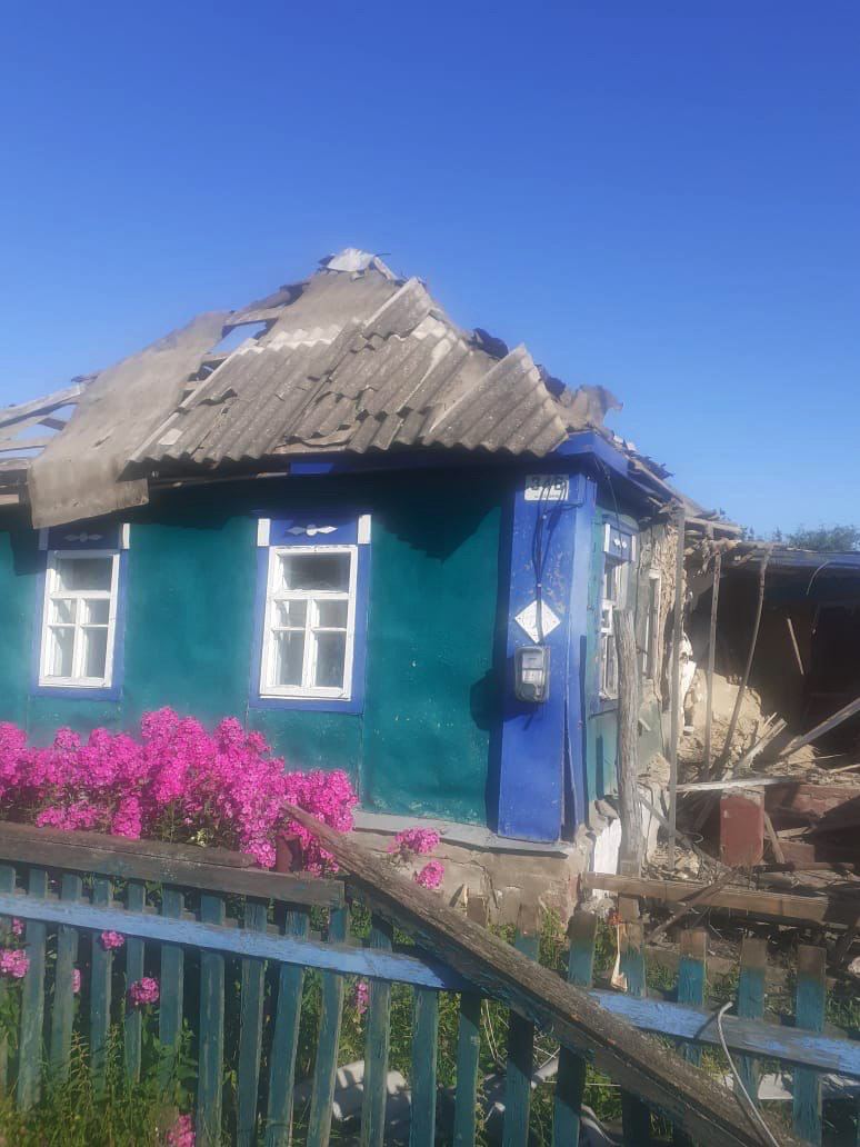 ВСУ обстреляли поселок Теткино Глушковского района Курской области