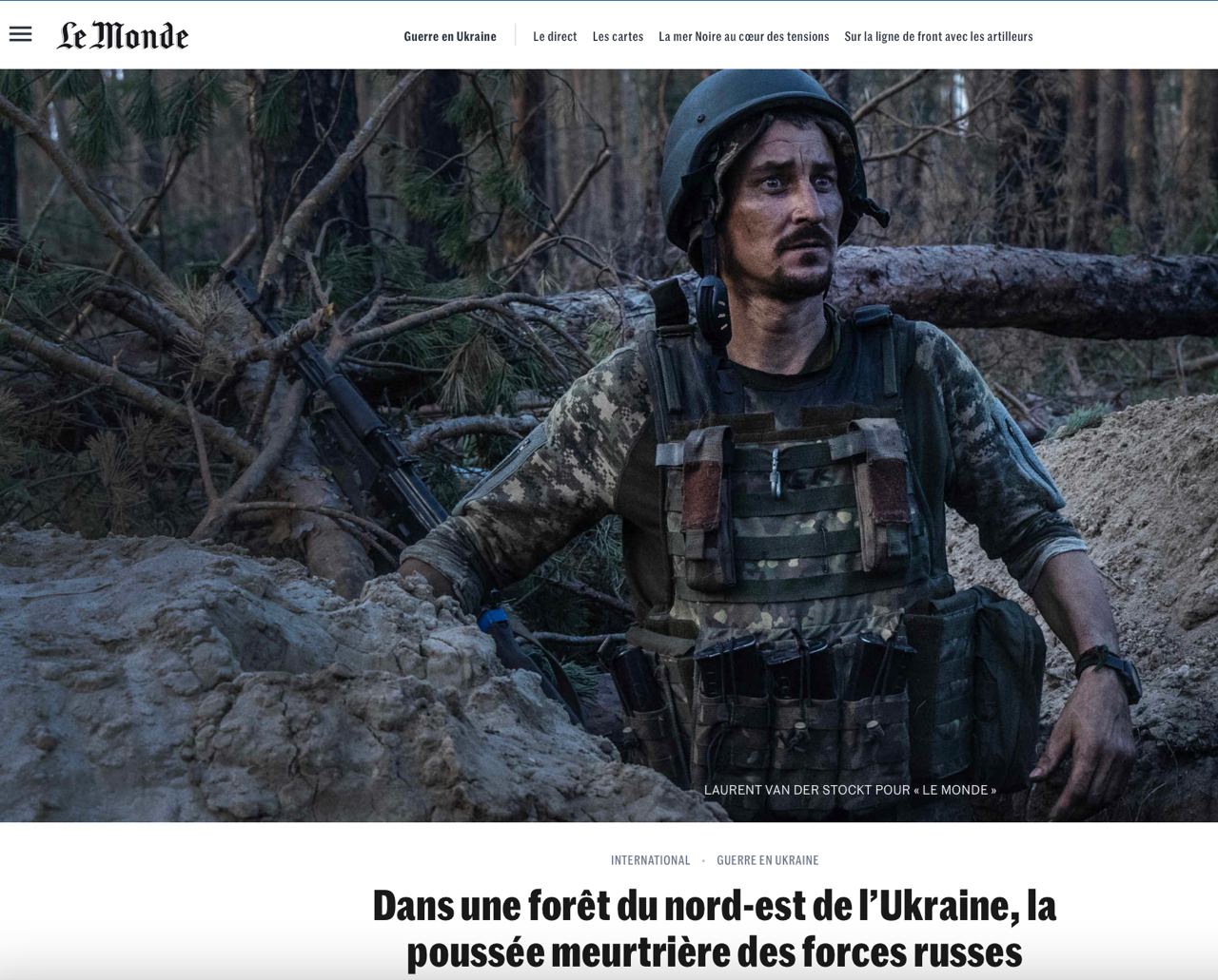 Le Monde: ВСУ под Кременной теряют в два раза больше бойцов, чем ВС РФ