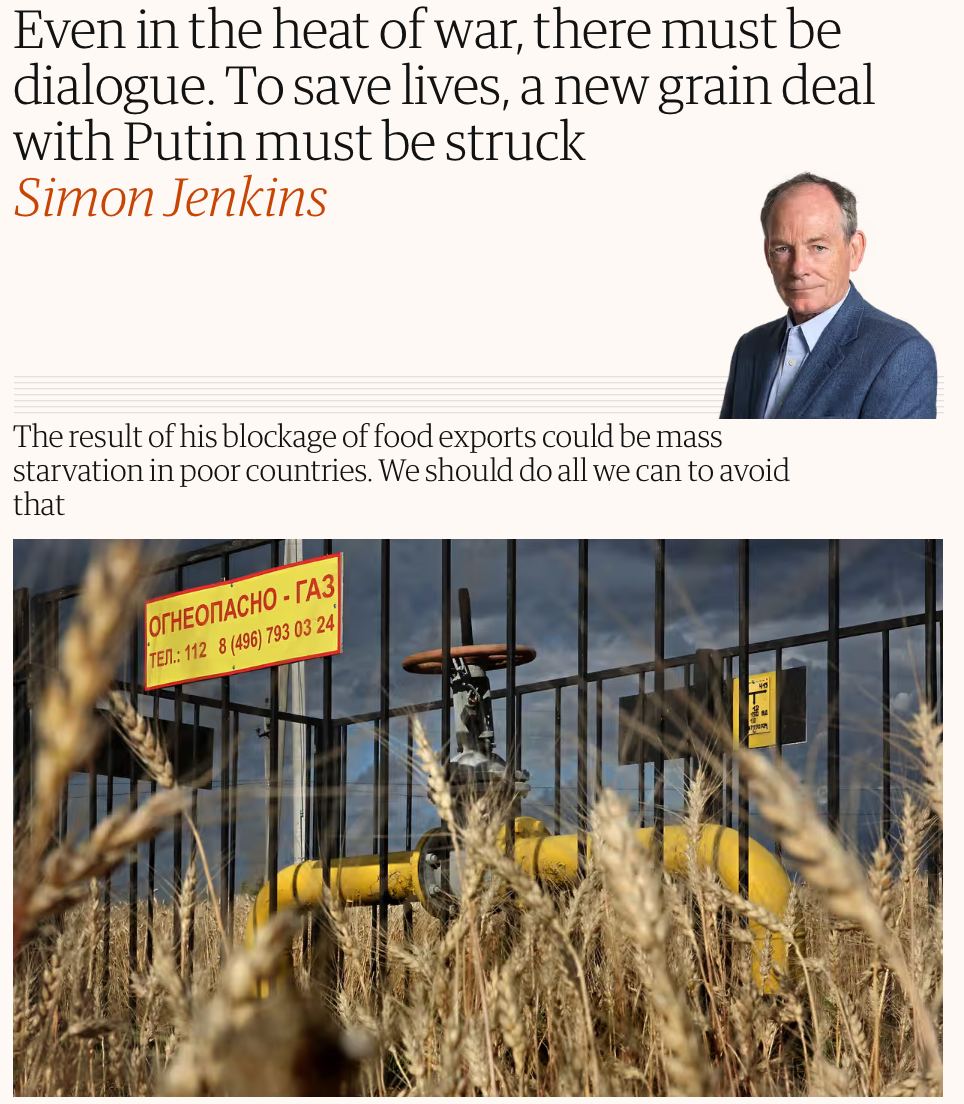 The Guardian: США и Евросоюзу нужно «переступить через гордость» и пойти на сделку с Путиным любой ценой