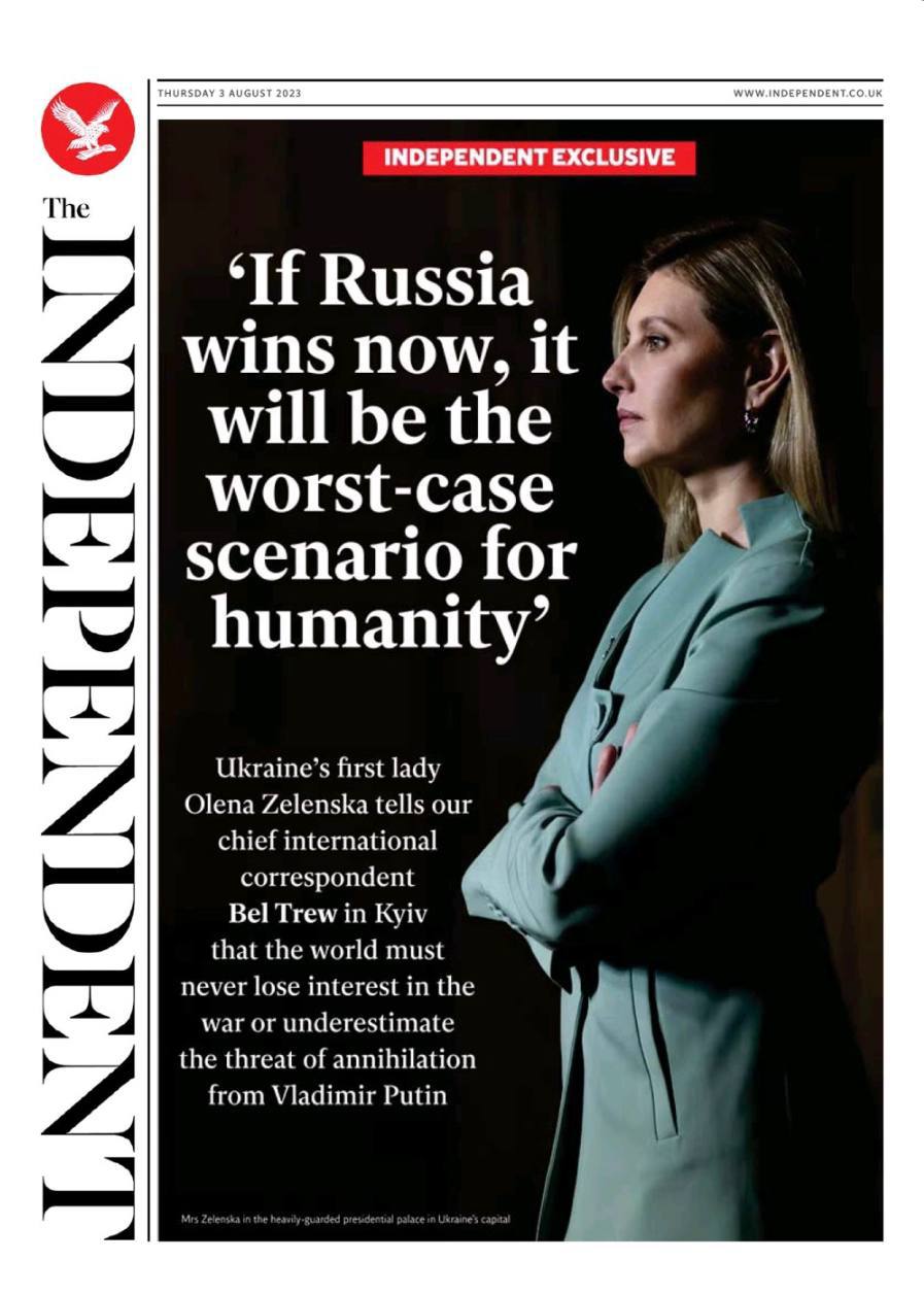 Жена Зеленского начинает примерять на себя роль большого политика