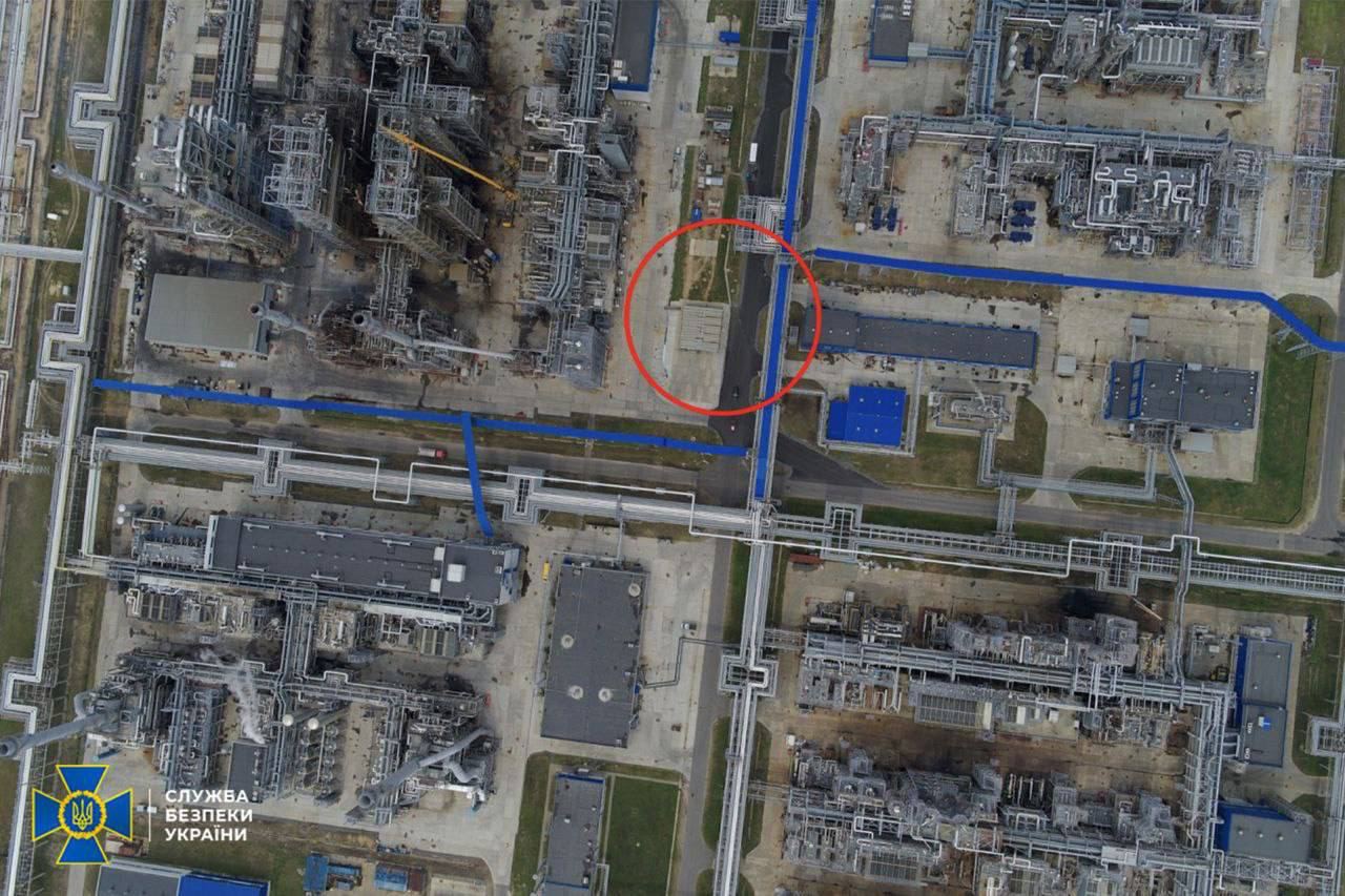 СБУ заранее обвинила РФ в провокации на Мозырьском нефтеперерабатывающем заводе