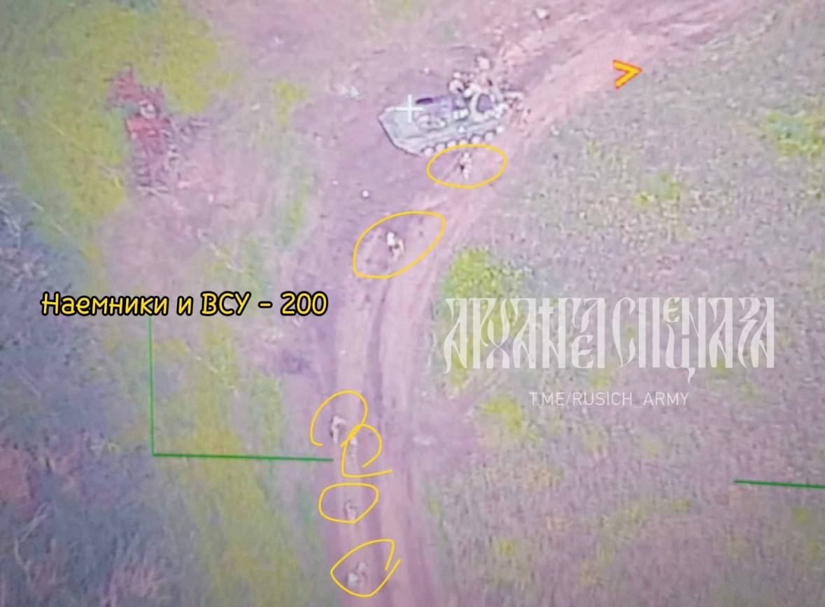 ВСУ в очередной раз пытались прорваться на позиции ВС РФ в районе Работино